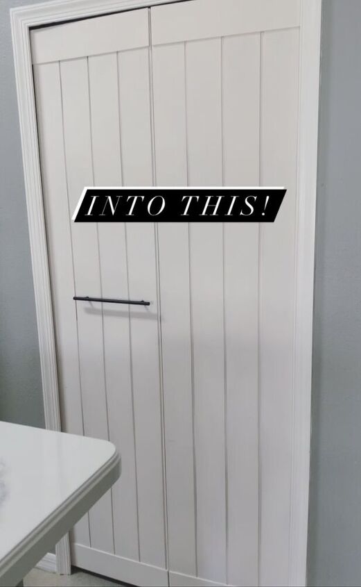 bi fold door turned barn door hometalk