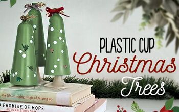 Copo de plástico DIY decoração de árvore de Natal estilo fazenda