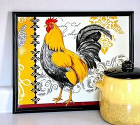 18 crazy cool things you can make using placemats, Turn a fun placemat into budget friendly wall art