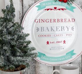 s 16 farmhouse holiday decor ideas that ll make you swoon, Add country cuteness to your kitchen with a cheerful Christmas sign