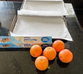 Guirnalda de rodajas de naranja seca DIY