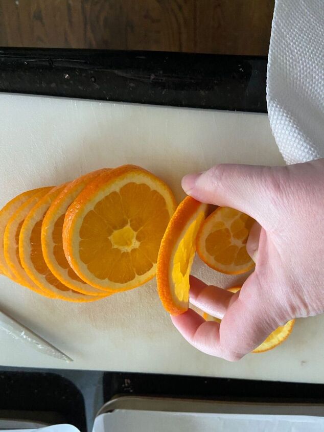 guirlanda de fatias de laranja secas faa voc mesmo