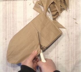 Get stop-and-stare wall decor from plain brown paper bags