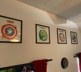 revamping dollar tree frames and wall decals
