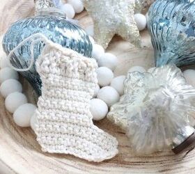 christmas stocking ornament crochet pattern