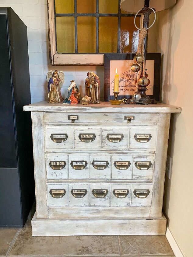 apothecary cabinet or my chest of many drawers