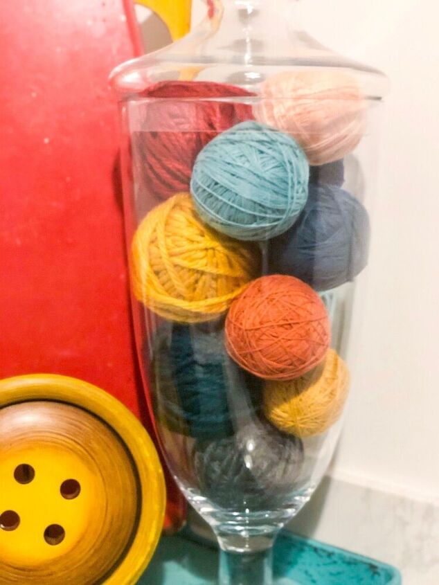 bolas de lana decorativas