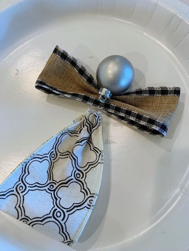 ribbon angel christmas ornaments
