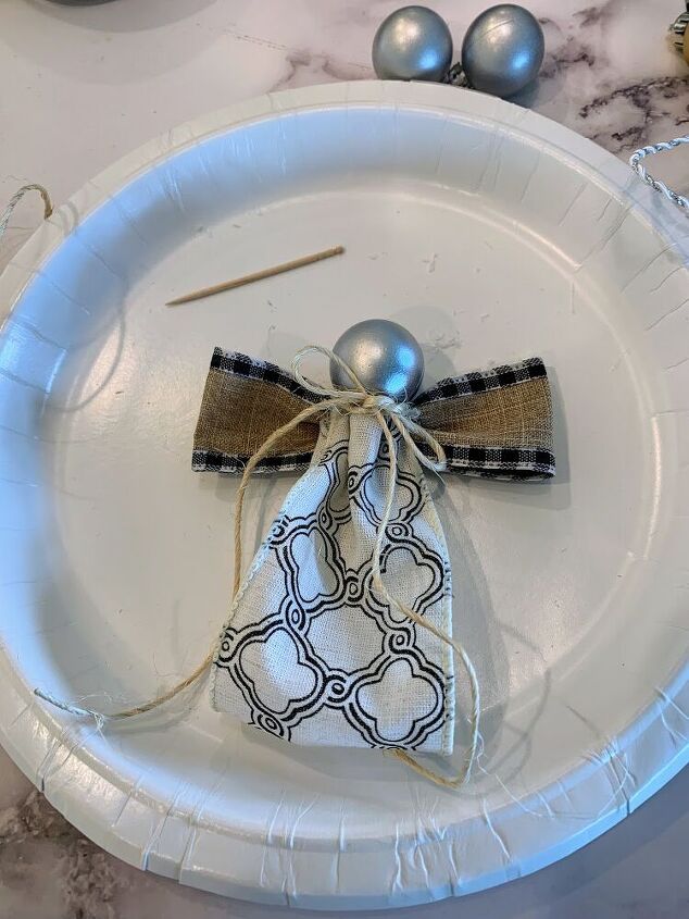 ribbon angel christmas ornaments