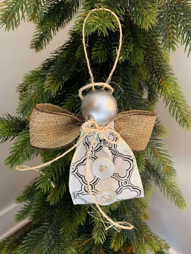 ribbon angel christmas ornaments