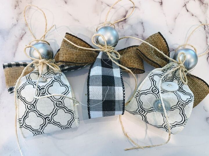 ribbon angel christmas ornaments