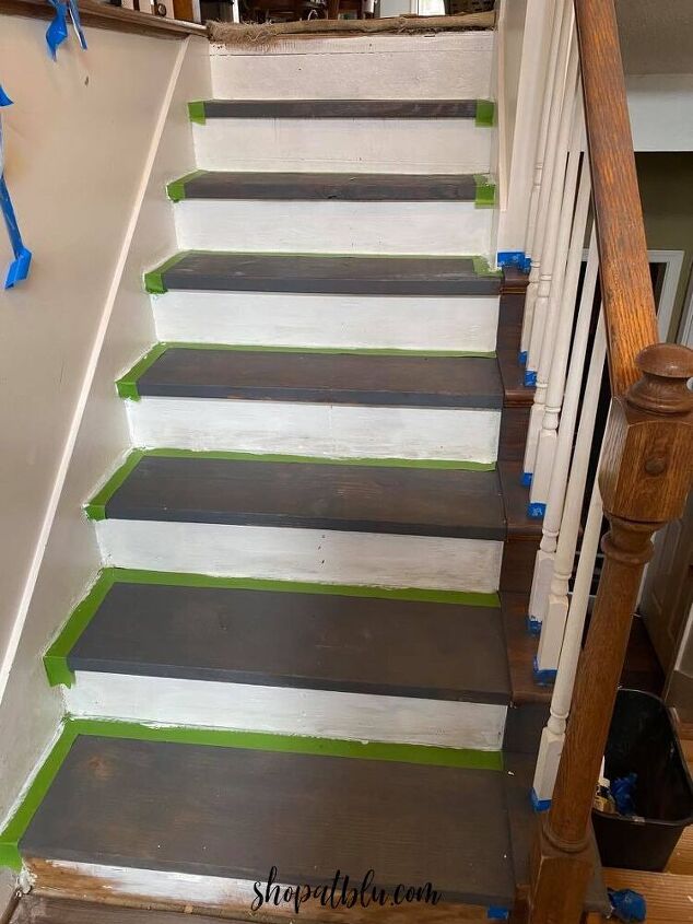 como remover carpete e pintar escadas