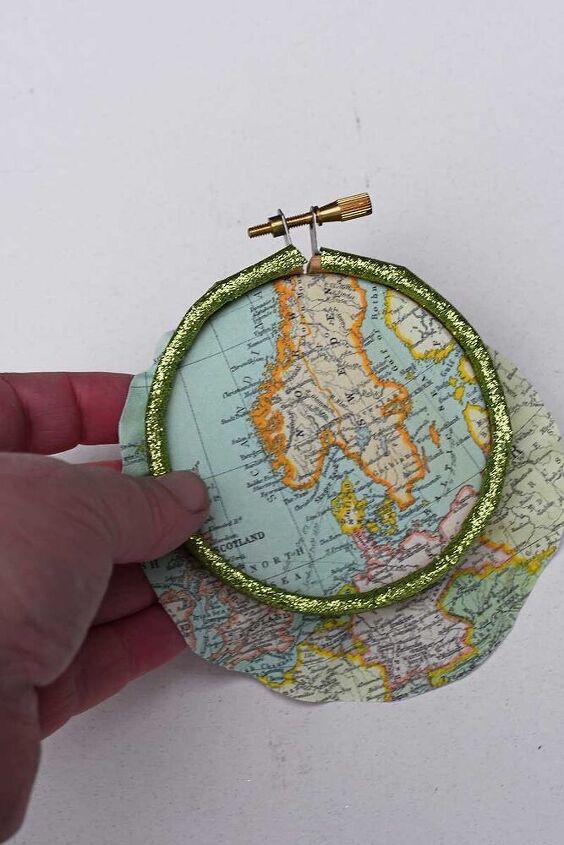 cute personalized map christmas ornaments