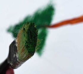 how to paint a large christmas tree in 10 mins