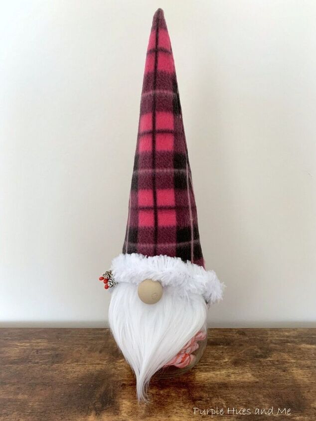 how to make a festive gnome treat jar