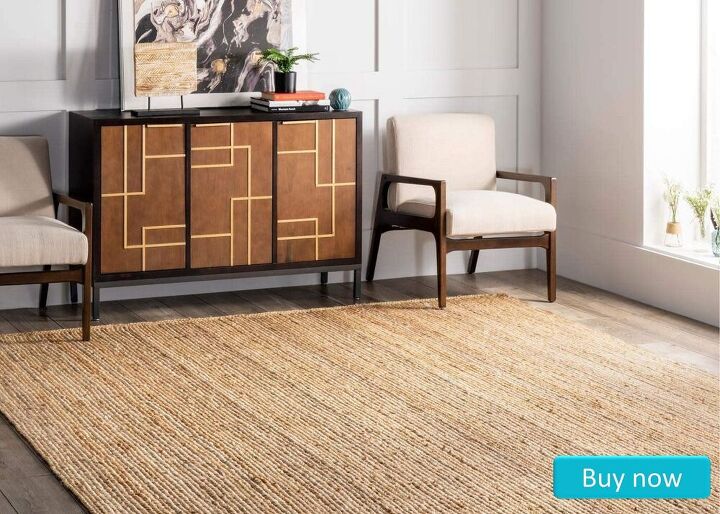 8 preciosas alfombras que harn tu casa mucho ms acogedora esta semana, Alfombra de yute tejida a mano