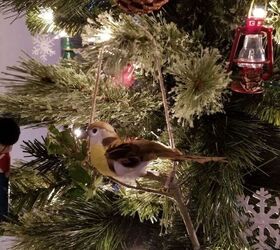 dollar store bird ornaments