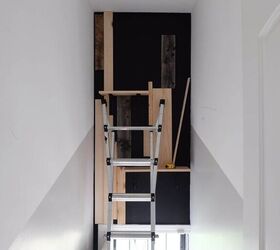 how to scrap wood wall