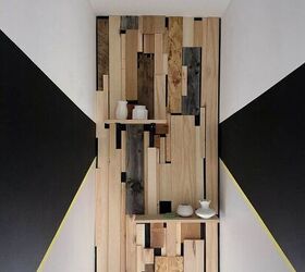 how to scrap wood wall
