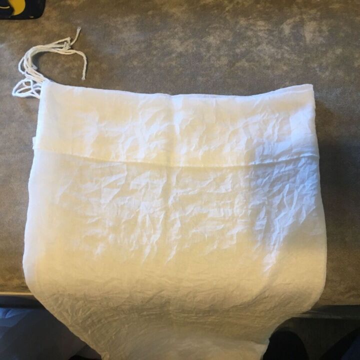 farmhouse curtains no sew
