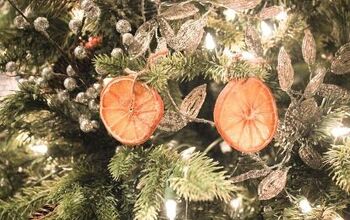 Cómo hacer adornos navideños de naranja seca