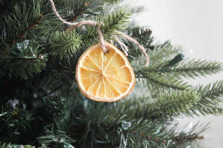 how to make dried orange christmas ornaments