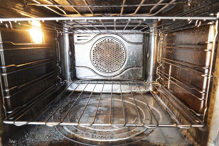 como limpar um forno