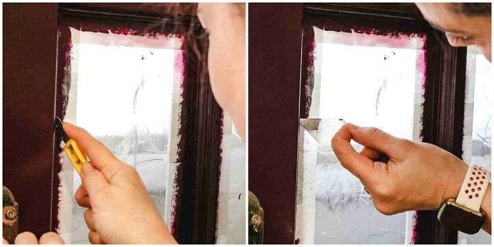 how to paint an internal door