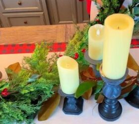 20 magical ways to dress up your christmas table, Make a creative table runner from wrapping paper