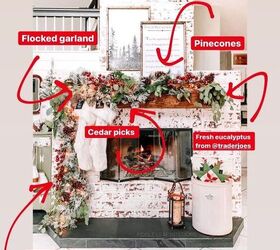 how to make faux garland look more realistic