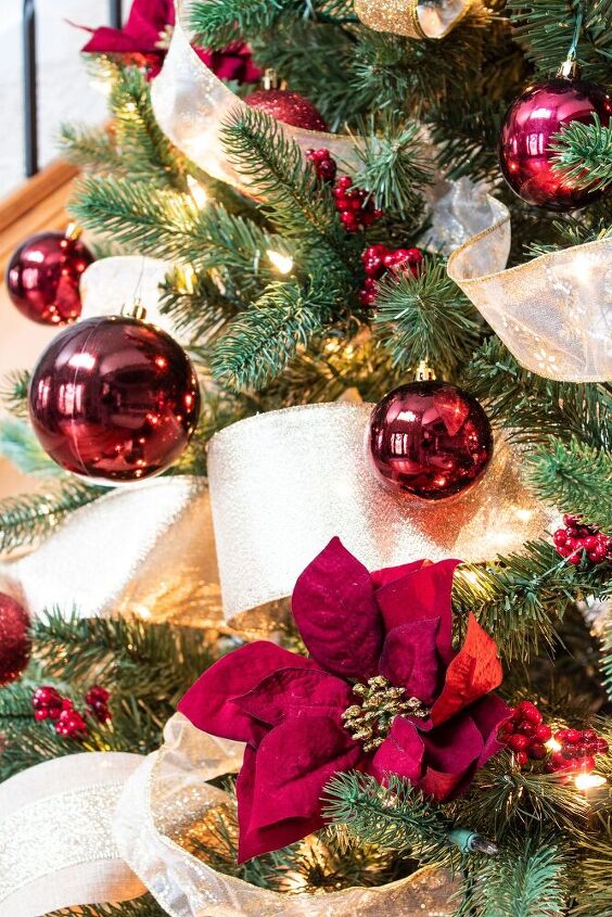 How To Make Your Christmas Tree Look Fuller Hometalk how-to-make-your-christmas-tree-look-fuller-hometalk