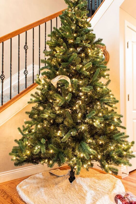 how to make your christmas tree look fuller