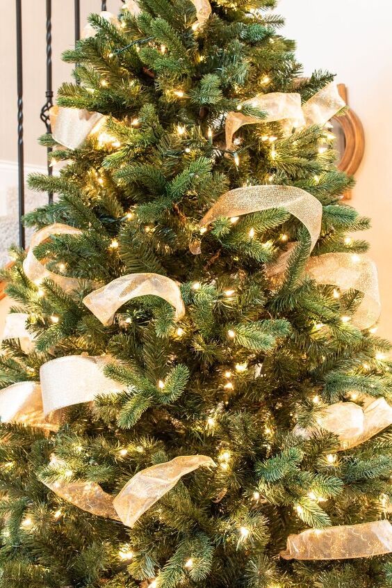 how to make your christmas tree look fuller