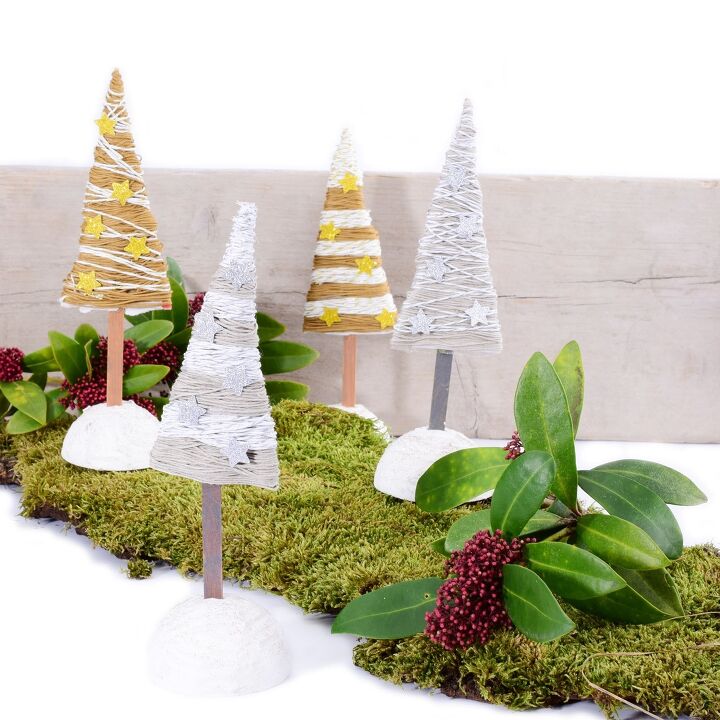 13 reasons to save your cardboard boxes this season, Add a touch of whimsy to your d cor with mini Christmas tree