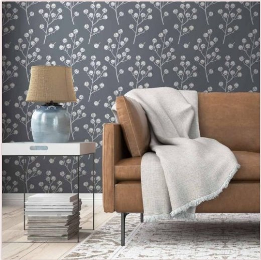 s 7 of our favorite stencil patterns this season, Cotton Wall Stencil
