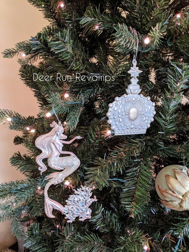 how to make unique christmas tree ornaments using resin clay moulds