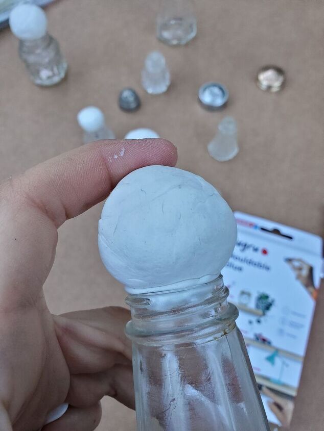 upcycled snowmen with sugru