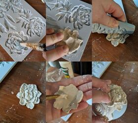 how to make unique christmas tree ornaments using resin clay moulds