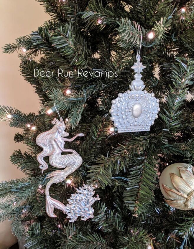 how to make unique christmas tree ornaments using resin clay moulds