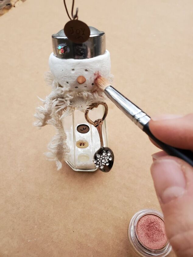 upcycled snowmen with sugru