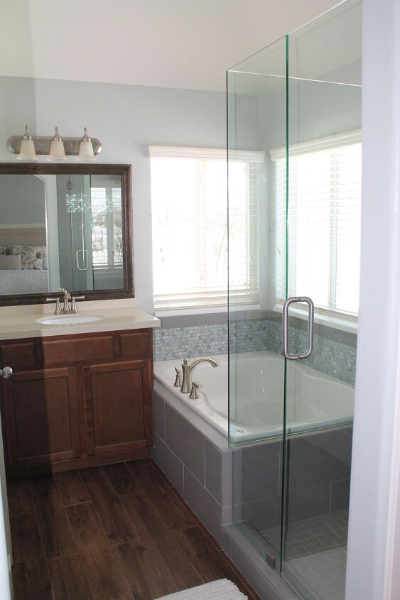 s 15 showstopping projects to start planning for 2021, Take your bathroom from blah to spa with this beautiful reno
