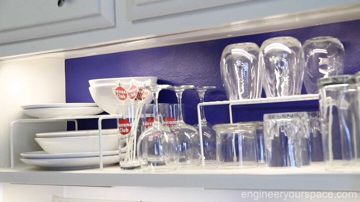the 20 best kitchen updates people did in 2020, Give your open kitchen shelves a quick makeover