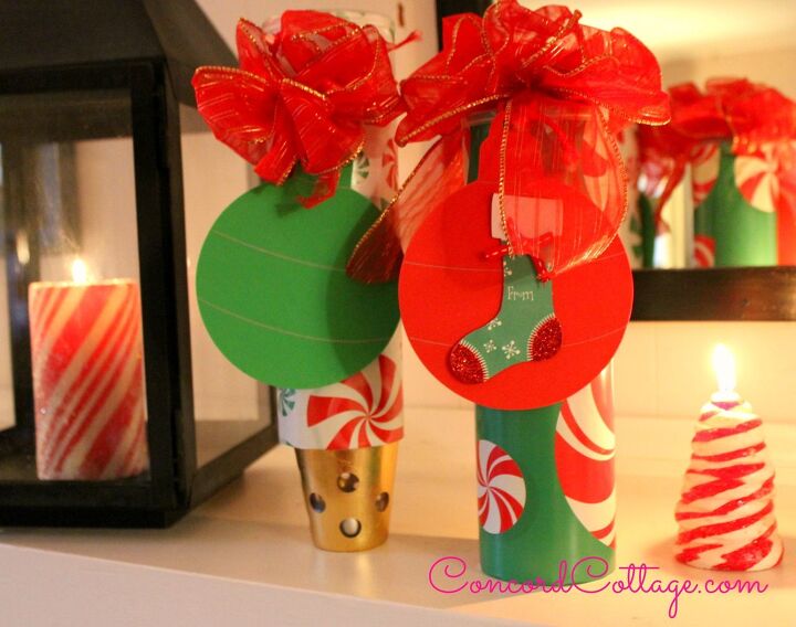 s 15 gorgeous ways to wrap your gifts this week, Upcycle empty Pringle cans into colorful gift containers