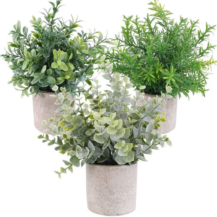 5 hermosos artculos de decoracin para todos en su lista, Plantas artificiales en maceta