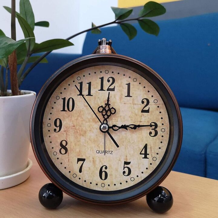 5 hermosos artculos de decoracin para todos en su lista, Reloj despertador vintage