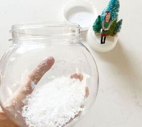 how to make a cute diy personalized snow globe