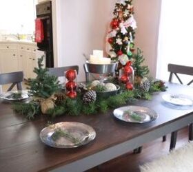 8 formas mgicas de iluminar tu casa esta navidad, La mesa Convierte simples objetos del hogar en una decoraci n de mesa de alto nivel