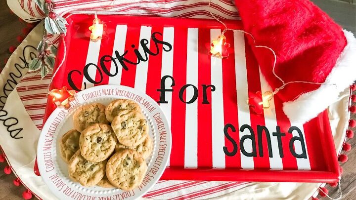 s the top 31 christmas ideas of 2020, Santa Cookie Tray