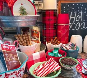 s 15 hot cocoa stations that made us smile, Make a mini hot cocoa station with all your favorite seasonal sweetness