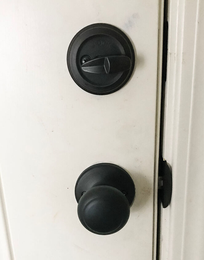 how to upgrade front door hardware the easy way